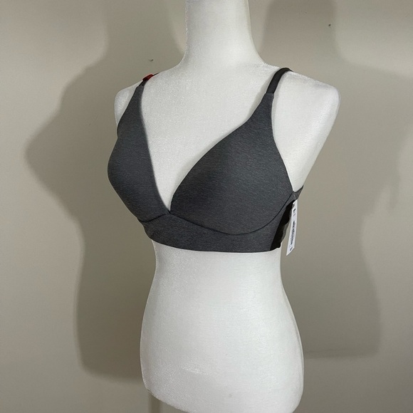 N.W. T. Bra by So in a 36 C in a soft gray heather knit. Cute styling - Picture 1 of 8